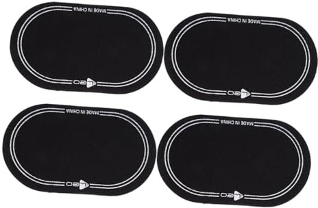 Garneck 4 Teiliger Displayschutz Für Schlagzeug Sets Schlagzeug Zubehör Kick Drum Schutz Drum Dämpfer Pads Schutz Drum Aufkleber Percussion Zubehör Bass Drum Fell Patch Drum Skin