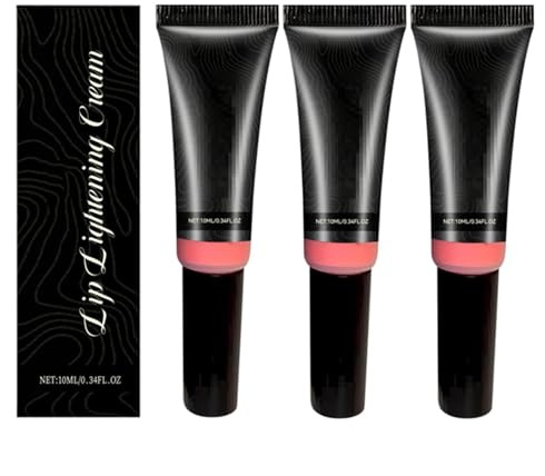Lip Lightening Balm for Dark Lips, Brightening Lip Balm for Smokers & Non-Smokers, Moisturizing Balm, Hydrating Formula, Advanced Lightenings Formula, Daily Repair, Deep Moisturizing (3pcs)
