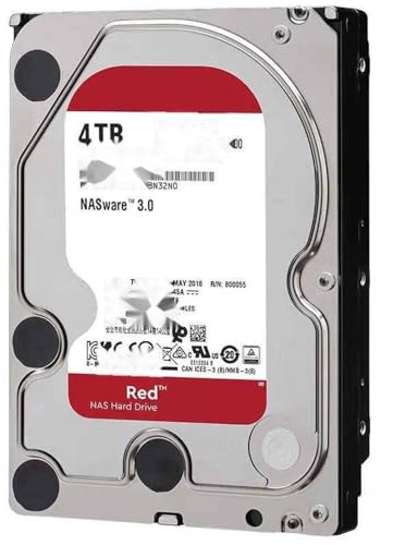HDD For Red 4TB 3.5 SATA 6 Gb/s 64MB 5400RPM For Internal Hard Disk For NAS Hard Drive For WD40EFRX WD40EFAX