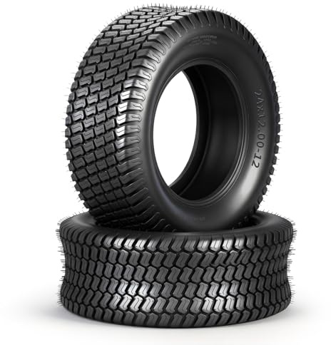 P332 Rasenmäher-Reifen, 4-lagig, 24 x 12 x 12 cm, 2 Stück