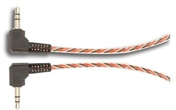 Stinger SI416 1,8m 3,5mmKlinken-Verbindungskabel, Stecker/Stecker - Audiokabel AUX Kabel Stereo Audio Kabel Klinkenstecker, 90° gewinkelt