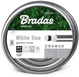 Bradas 5 Lagig Schlauch 5/8 30m Gartenschlauch Wasserschlauch White LINE 0.99€/m 5670