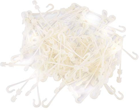 Obst Ohr Haken Tomaten Kirsche Pflanze Blume Pflanze Unterstützung Schraube Zughaken Spalier (200PCS)