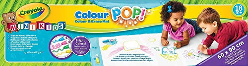 Crayola - CDU Tapis de Dessins Color Pop! - 18 mois - Loisir créatif - Mini Kids - à partir de 18 mois ans