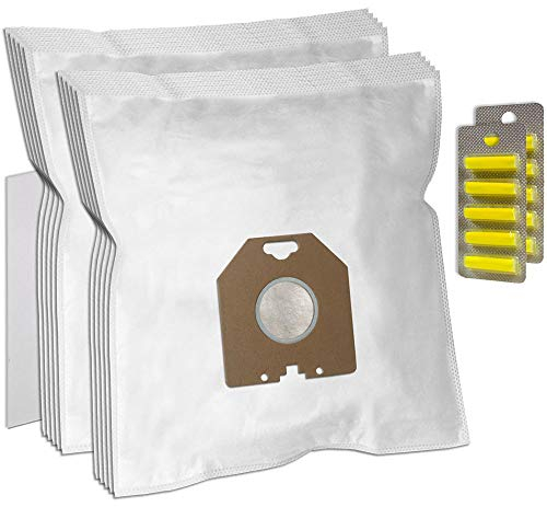 Set 10 Sacs Aspirateur + 10 Parfums + 1 Filtre pour Philips TC 432, TC 722, TC 537, TC 866, TC 522, TC 800, TC 628, TC999