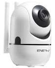 Ener-j Smart Wi-Fi HD Indoor Pan Tilt Camera, 1.3MP, 2 Way Audio, Motion Detector, Wifi, Mobile View, Security Lighting