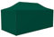 Vispronet Profi Faltpavillon Basic - 3x6 m in Grün - 4 Vollwände - Scherengittersystem - Farbe & Größe wählbar