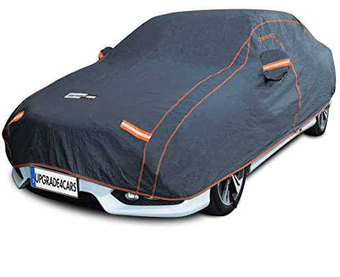 Upgrade4cars Bache de Protection Voiture Exterieur | Housse SUV Universelle pour Été et Hiver | Bâche Extérieur (432 * 185 * 145 cm)