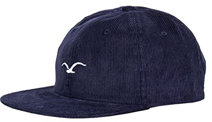 Cleptomanicx Snapback Cap Cord Möwe (Dark Navy)