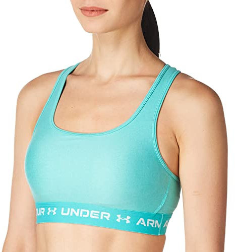 Under Armour Equipment - Sport-BH's Crossback Mid Htr Sport-BH Damen Gruen XS
