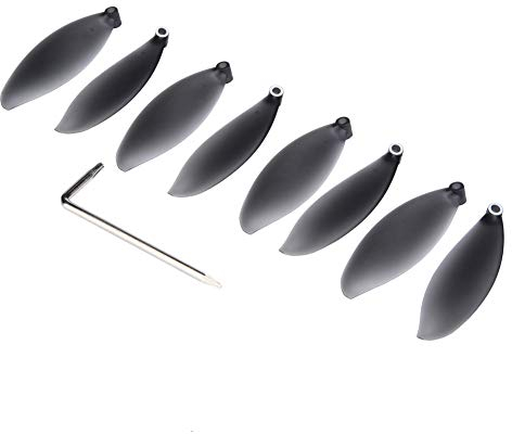 Shanrya Drohnenpropeller, 8pcs Quadcopter Blade Propeller Blades Props für Anafi
