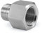 Aurorad 1/8'' 1/4'' 3/8'' 1/2'' BSP Male To Female Pipe Reducer Adapter 304 Stainless Steel Pipe Fitting (Color : 14F14M)