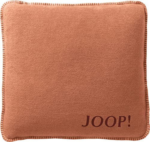 Joop! Kissenhülle Uni-Doubleface Kupfer/Granat Größe 50x50 cm