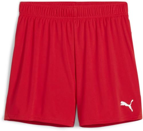 PUMA teamGOAL Handball Shorts W, Unisex-Erwachsene Gestrickte Shorts, PUMA Red-PUMA White, 706019