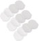 40Stücke Ohrclip Kissen Oval Ohrklemmen Zubehör Transparent Schmerzschutz Ohrpolster für Ohrringe Rutschfeste Matte für Täglichen Gebrauch