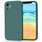 Oumida Coque Compatible avec iPhone 11, Résistant Aux Rayures, Protection Antichoc, Étui de Silicone Mince Souple iPhone 11, Vert