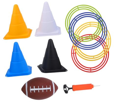 DIKACA 1 Satz Outdoor-Wurfset Wurfspiel Wurfring Spielzeug Partyspiel Wurfringe Spiel Familienspielball Party Spielzeug Sicherheits Spielzeug Wurfring-Set Karnevalsspiel Wurfringspiel Abs