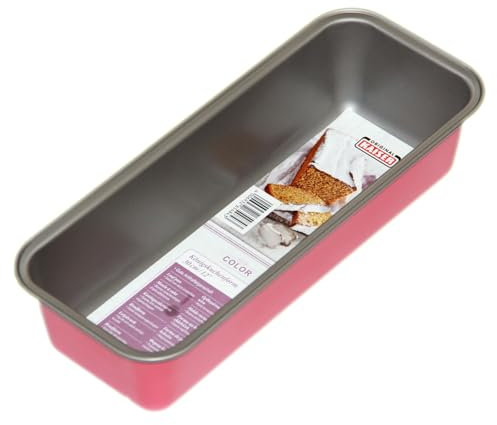 sopomarkt24 Königskuchenform Backform Kuchenform Springform antihaftbeschichtet & hochwertig Brotbackform Kastenform Made in Germany 30cm Strawberry