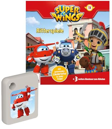 Galakto Audio-Token: Super Wings - Ritterspiele | Hörspiel für Kinder ab 3 Jahren, Spielzeit ca. 52 Minuten