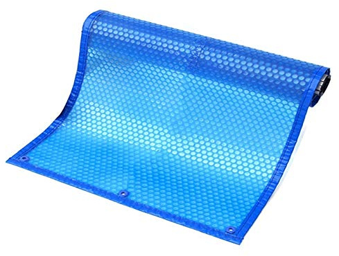 Robuste rechteckige Poolabdeckung mit Ösen für oberirdische Pools, Solardecke für Whirlpool-Rahmenpools, aufblasbare Pools (Größe: 1,5 m × 2 m)