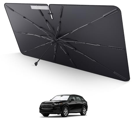 LUWU Parasol de Voiture Compatible avec Honda HR-V HRV/RV 5 2021-2024 2025 Pare-Soleil Voiture pour Pare-Brise Avant Anti-UV RV5 Accessoires