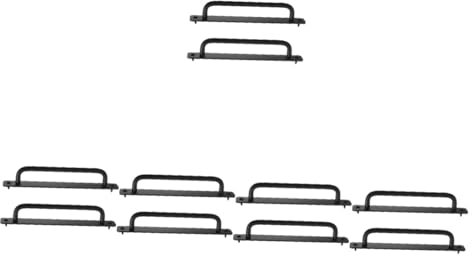 Operitacx 10pezzi Maniglia Per Porta Alluminio Maniglia Per Porta Scorrevole Elegante Per Porte e Finestre Facile Installazione e Resistente