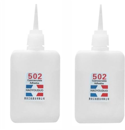 502 Super Holzleim, 40 ml, Sofort schnelltrocknender, starker Klebstoff für Metall, Holz, Kunststoff, Leder und Gummi, universeller wasserfester Klebstoff (2pcs)