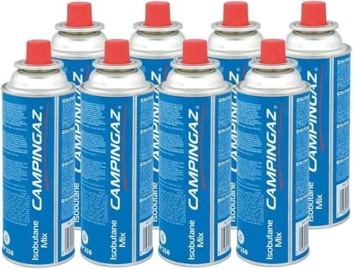 FYSHOP -Campingaz CP250 Cartucho de Gas con Válvula – 220 g | Gas Isobutano para Hornillos y Cocinas Portátiles | Combustible Outdoor Seguro y Fácil de Usar (8)