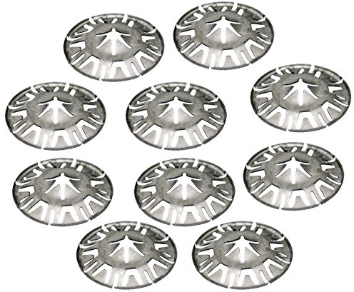 Alkan Klemmscheiben 10-tlg Motorabdeckung OEM N90335006 | Metall-Klemmscheiben für Motorabdeckung und Schnellverschluss, Ersatz für OEM N90335006
