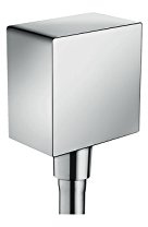 AXOR ShowerSolutions FixFit Schlauchanschluss Square, Chrom
