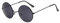 Lazzboy Frauen Männer Vintage Retro Brille Unisex Driving Round Frame Sonnenbrille Eyewear Runde Mit Schmalem Metall Gestell(I)