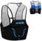 TRIWONDER Gilet Trail Ultra Léger 2,5L Veste Running Sac Hydratation pour Homme Femme Marathon Randonnée (Bleu & Noir, M/L - 90-102 cm)