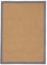 carpetfine Sisalteppich Grau 60x110 cm | Moderner Teppich für Wohn- und Schlafzimmer