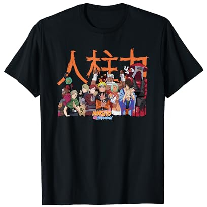Naruto Shippuden Groupe Jinchuuriki T-Shirt