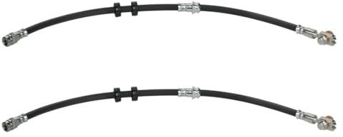 RIDEX Bremsschlauch 83B0885 VORNE beidseitig BREMSSCHLÄUCHE Länge: 522mm mit Hohlschraube