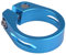 Azarxis Sattelklemme 28,6mm 31,8mm 34,9mm, Fahrrad Schnellspanner Sattelstützenklemme Sattelstütze für Fahrrad (02 Blau - ohne Schnellspanner, 34,9mm)