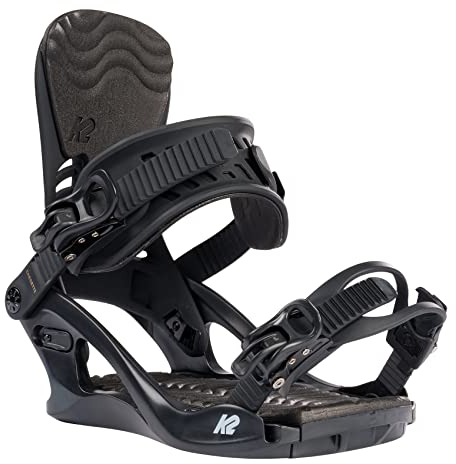 K2 Snowboarding Damen Snowboard-Bindung Cassette— Black — 11G1010