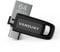 USB Stick 64GB 3.0 Dual USB C Stick 64GB Mini USB Stick Type C 2 in 1 OTG Speicherstick 3.0 Wasserdichtes Flash Laufwerk für iPhone 15/Smartphone/Tablet Mac/Computer/Handy