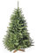 Wolkenland Künstlicher Weihnachtsbaum 220cm, in Premium Qualität mit Holzständer – Naturgetreu und mit dicht bestückten Zweigen – Künstliche Weihnachtsbäume