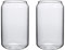 MISNODE Bicchieri, Bicchiere in Vetro con Cannuccia Set da 4 Pezzi, Bicchieri in Vetro a Forma di Lattina, Bicchieri da Birra, Ideale per Cocktail Whisky Vino Frullati Tè Cola(13 once * 2 pezzi)