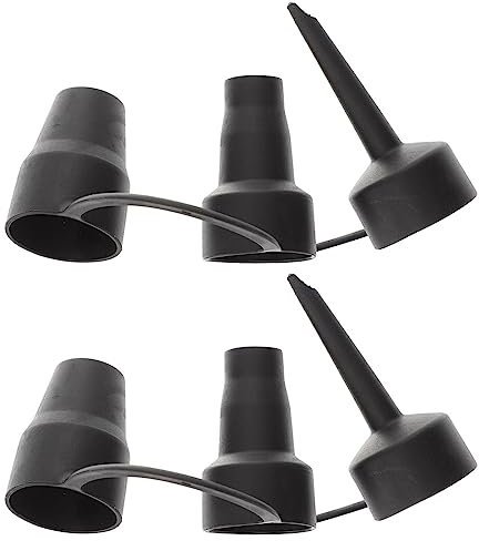 OSALADI 2 Set 3 Pompa Per Piscina Gonfiabile Ugello Di Gonfiaggio Dellaria Ugelli Del Letto D'aria Ugello Della Pompa in Plastica Ugello Di Plastica Divano Bocchetta Di Aspirazione
