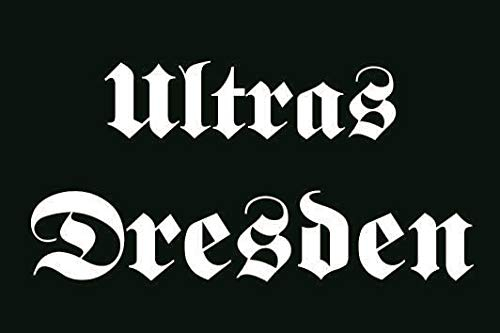 U24 Aufkleber Ultras Dresden Flagge Fahne 30 x 20 cm Autoaufkleber Sticker