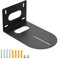 TOLIDA 1pcs Universal PTZ Camera Wall Mount Bracket - Solid Metal Wall Mount Holder for HuddleCam, AVIPAS, Lumens Cameras, Outdoor Wall Mounted Camera Bracket, Black