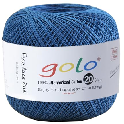 golo Häkelgarn 20 für handgestricktes Häkelgarn Gewinde häkeln 434