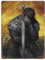 MYSJWLPOT Poster mit Videospiel Kingdom Come Deliverance, Wanddekoration, Kunst, Metallblechposter, moderne Wohnkultur, Kunst, Metallposter, Hausbar, Laden, Dekorationen, Vintage-Schild, Geschenk,