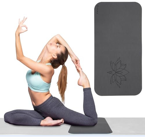 Enssy Rodillera acolchada de 6 mm de grosor, plegable, ligera, para yoga, ejercicio, gimnasia, protección de suelo/silla