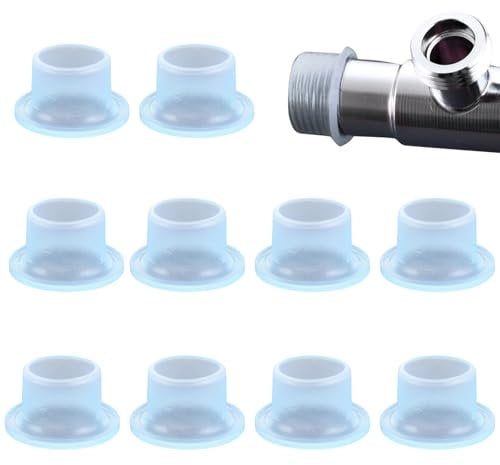 10 Stück Auslaufsichere Dichtung Für Wasserhahn,2024 Neu Dichtungsring Aus Silikon,Dreieck Ventildichtung,Gummidichtung,Fest Sitzender Wasserhähne Lecksichere Dichtungsringe Set,Für Küche Bad