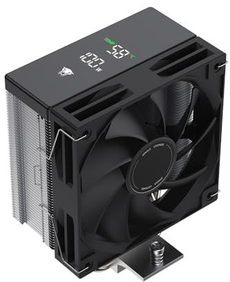 TZMRIT KF420 DGT ARGB CPU Cooler with temperature display, for Intel LGA 1700/1200/115X/1851/1366/2011, for AMD AM4/AM5 (AF401)