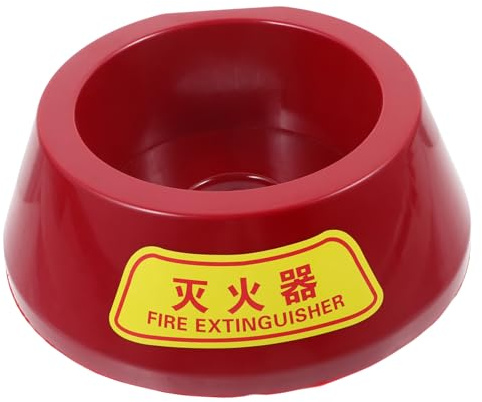 Operitacx Support D'extincteur en Plastique Base Au Sol Non Photoluminescent pour Extincteur Poudre 3-5 Kg Usage Professionnel