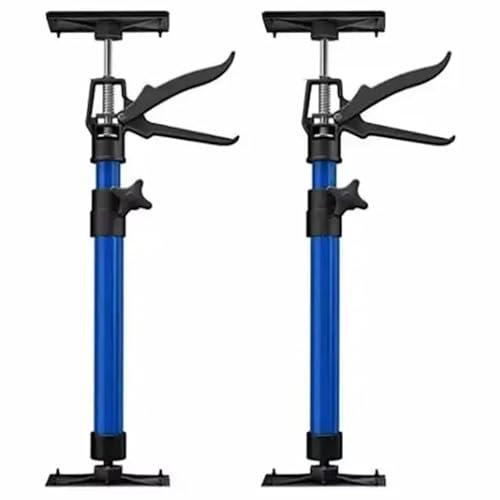 Telescopic Support Pole for Plasterboard Ceiling - Adjustable 3rd Hand Quick Clamp Prop Rod 50–115cm - Heavy Duty Steel Extension Support System for Upper Cabinets Drywall Door Frames - Max Load 30kg